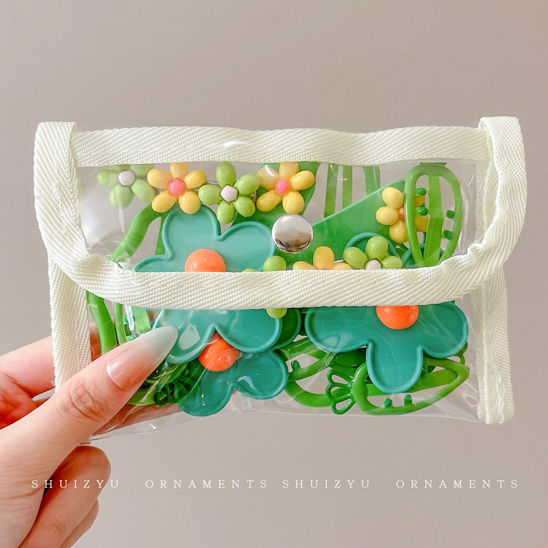 Clip de cabello de dopamina para niñas broche de cabello de la frente broche de cabello rotura BB clips lateral clips de cabello de bebé clips de frangeo toque