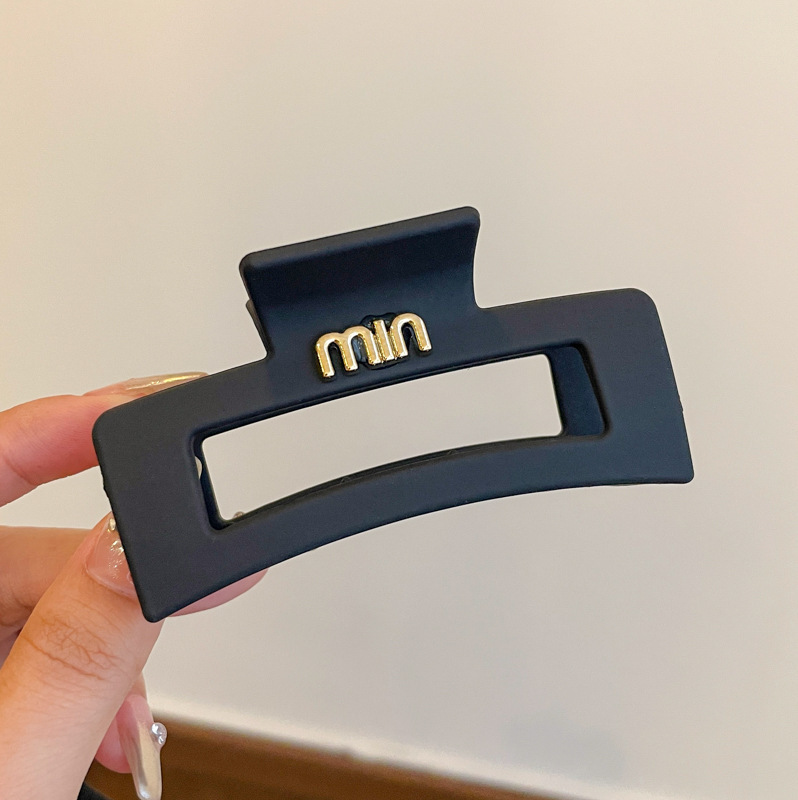 2025 estilo coreano nuevo clip de tiburón grande temperamento elegante pinza para el cabello de alta calidad para mujer