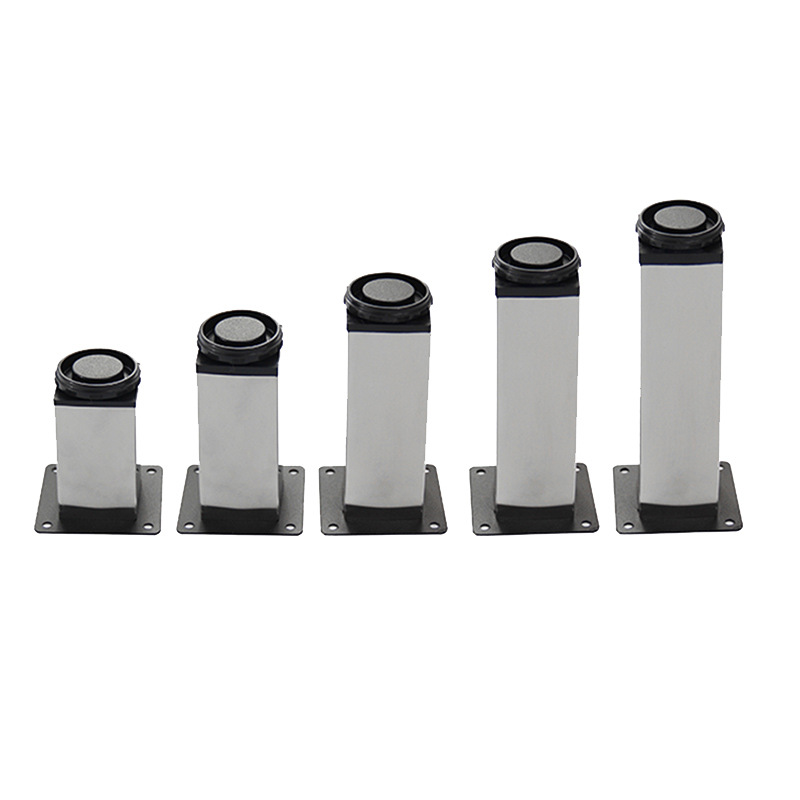 (2개) 공장 직접 공급 스테인레스 스틸 캐비닛 피트 소파 피트 캐비닛 피트 테이블 다리 가구 피트 유리 티 테이블 피트 액세서리 스테인레스 스틸