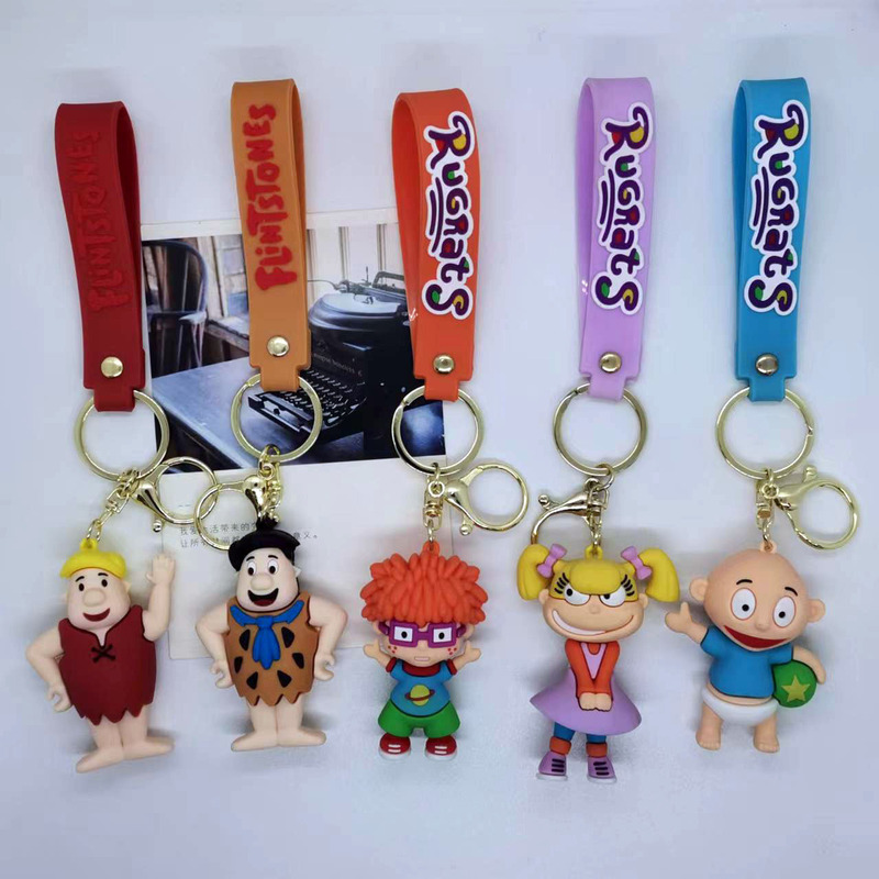 Cross-border Creative Cartoon Naughty Soldier Modern Original Keychain Pendant Bag Car Key Chain Wholesale