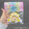 Sequined cat claws - yellow [7cm]