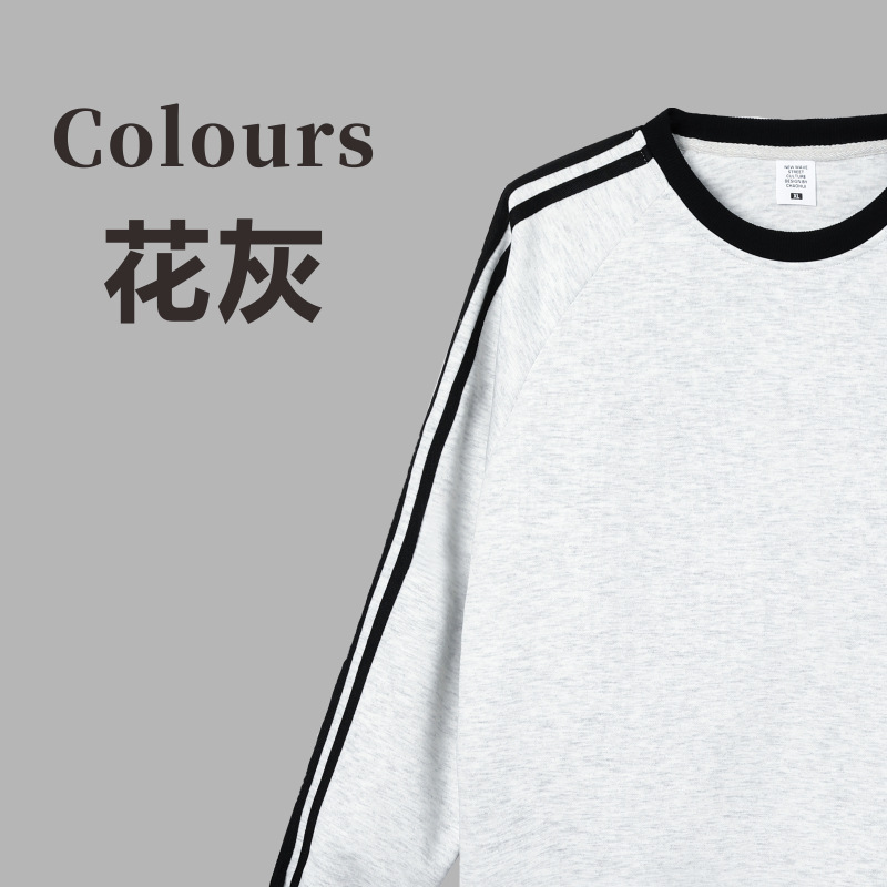 Suéter de cuello redondo, ropa de trabajo de manga larga, ropa de invierno y otoño, ropa corporativa de grupo, camiseta cultural de cuello redondo, logotipo impreso