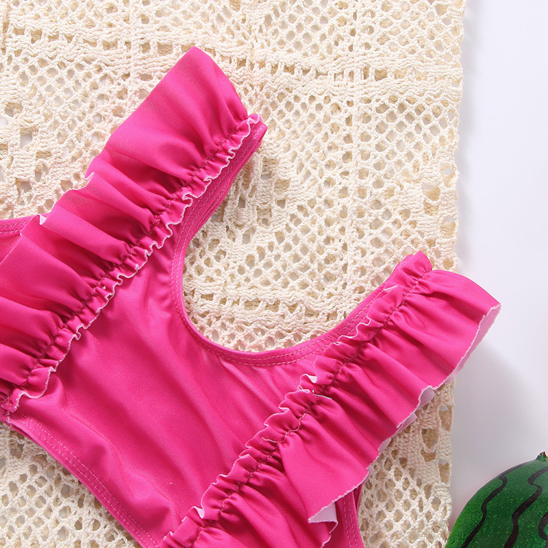 Girlu0027S Cute Watermelon Polyester Tankinis 2 Piece Set