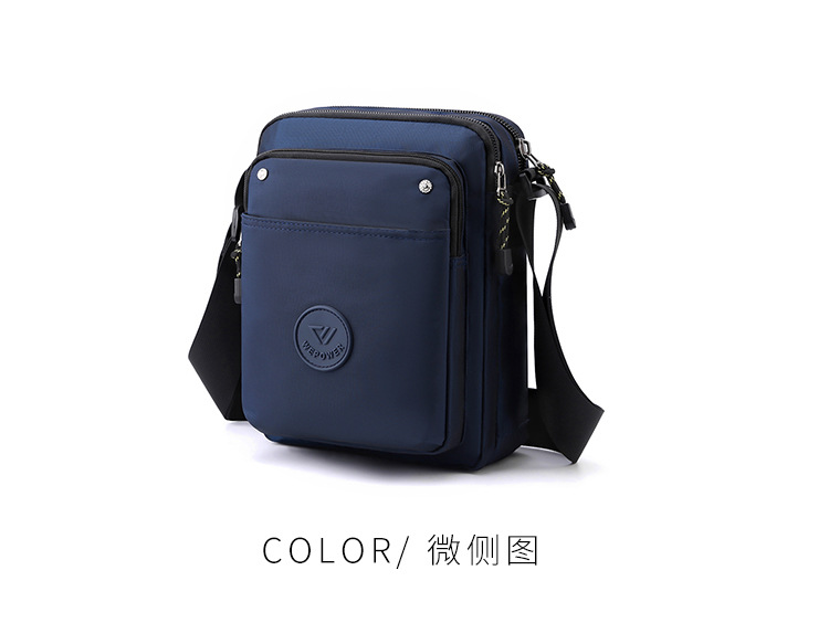 The new cross-border travel crossbody men's bag trend, single-shoulder bag, large-capacity casual men's single-shoulder small cross bag undefined