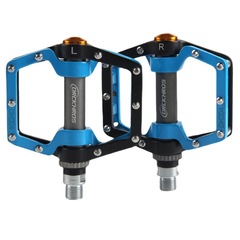 Mountain bike aluminum anti-slip pedal road bike bearing pedal set bike riding accessories