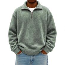 D 77713 Men's Half Zip Pullover ���������� ����ѷ�羳ŷ
