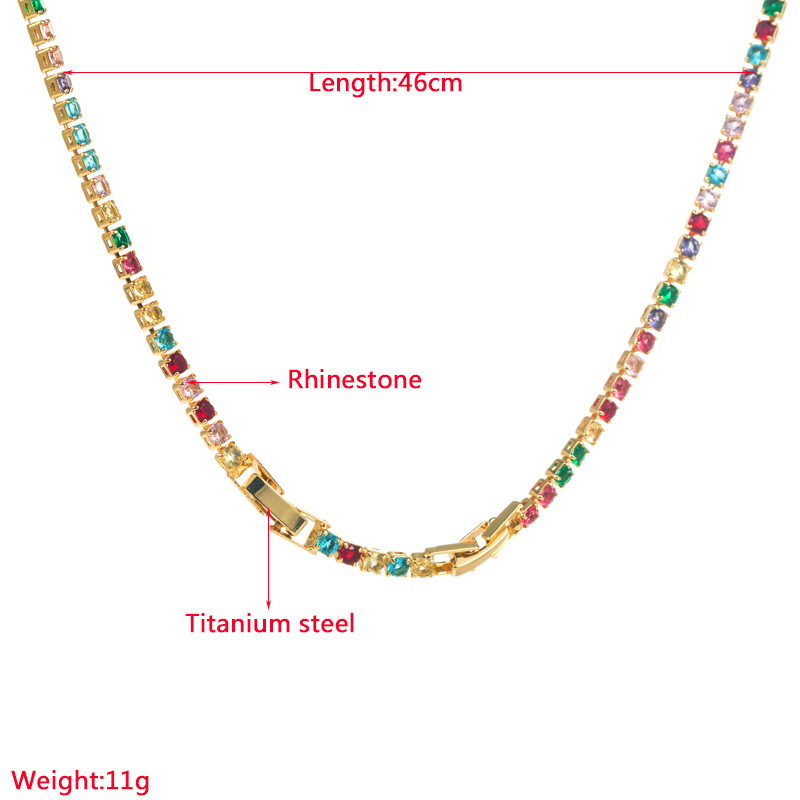 Fashion Butterfly Titanium Steel Pendant Necklace Inlay Rhinestones Stainless Steel Necklaces