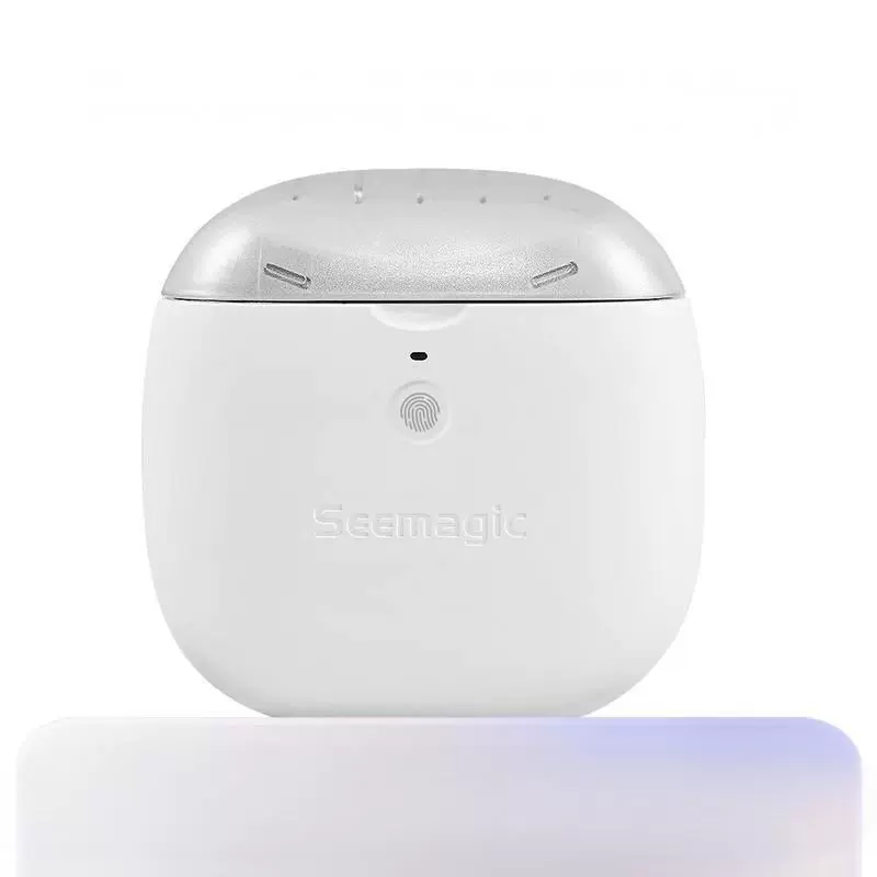 Seemagic будильник электрическая щипцы для ногтей полировщик дома маникюр устройство для детей и пожилых ногти кусачки