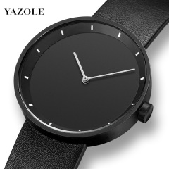 Yazole521 523 new simple men's watch fashionable waterproof cross-border couple men's and women's quartz watch watch