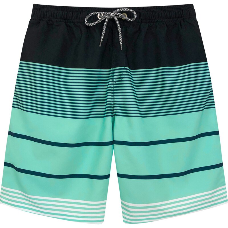 Cross-border Hot-selling Men's Swimming Trunks with Compression Lining 2-in -1 Casual Fitness Five-point Beach Trunks with Pocket Swimming Trunks