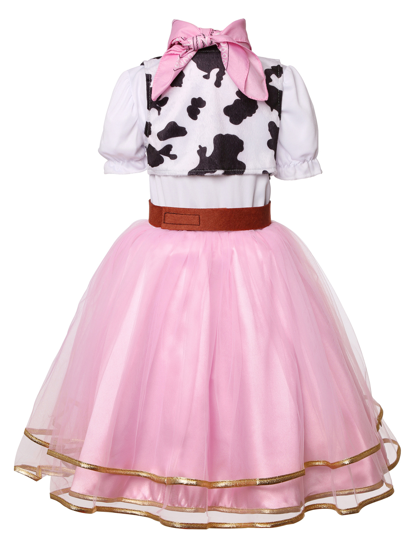 Children's denim skirt, fuchsia set, women's style, halloween, cosplay 5