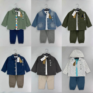 ��ͯ�r�����׃�ͯ�ڴ��A���r��3�����bbaby boy jacket 3pcs sets