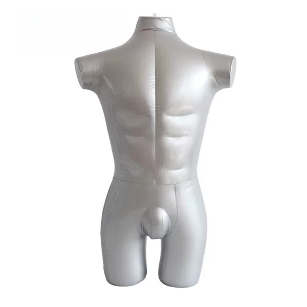 Upper Body Inflatable Model Male, Female and Child Clothing Model Display Props Counter Stall Portable Display Hanging