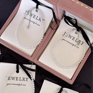 3-4mm Natural Freshwater Pearl Bracelet for Girls, Nearly Perfect Round, Basically Flawless, S925 Sterling Silver Adjustable Pull Buckle