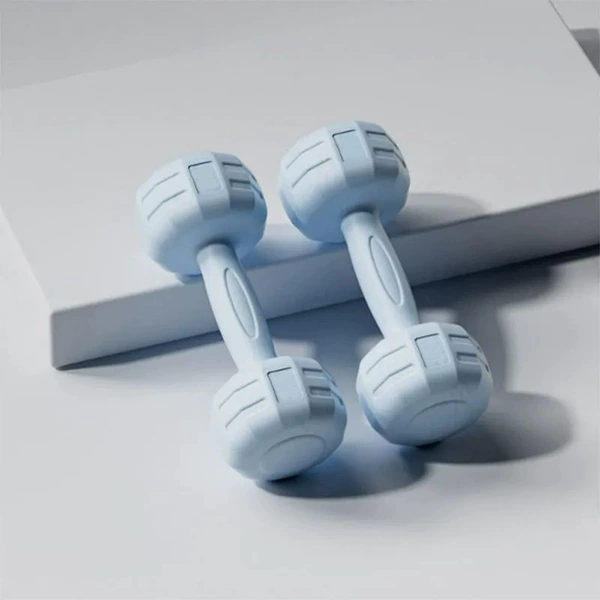 Elegant Blue (Tyre Small Dumbbells/Unslip) 3KG (1.5KG Two) [Basic Selection]