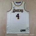 Heat Press Lakers 4 White