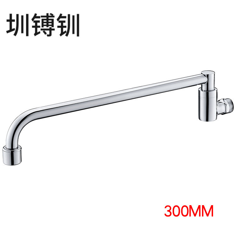 in stock supply stove faucet semi-automatic faucet kitchen stainless steel boiler copper thick semi-automatic faucet