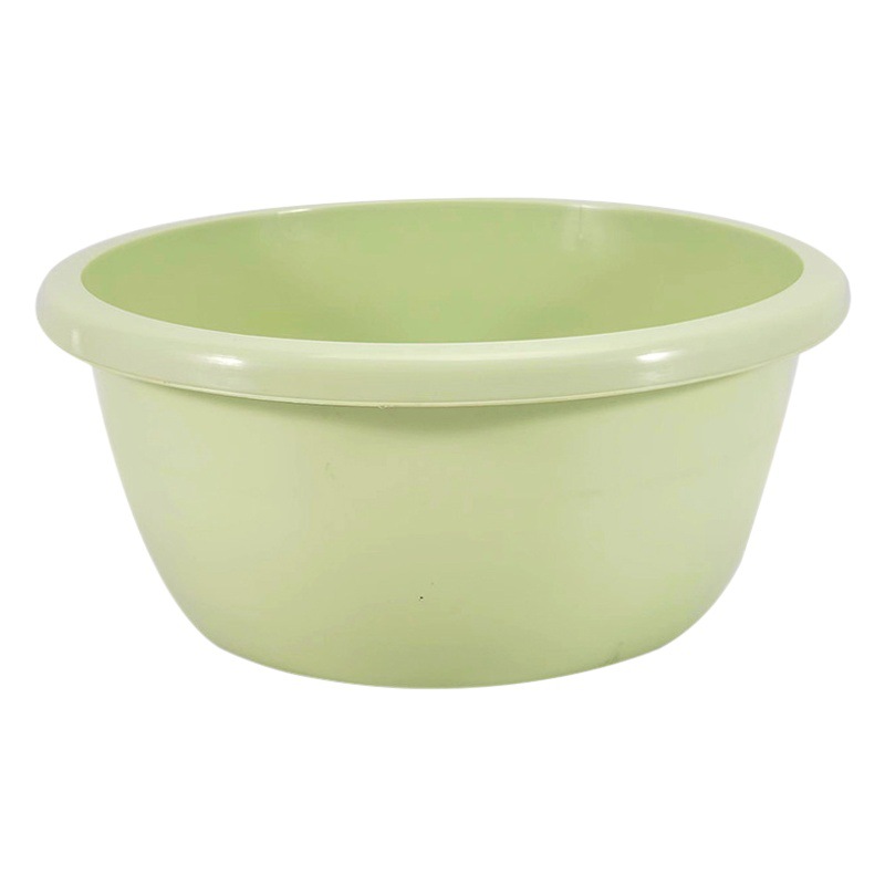 Large-size fall-resistant anti-pressure plastic washbasin thickened student dormitory washbasin deepened multi-use dish washing basin