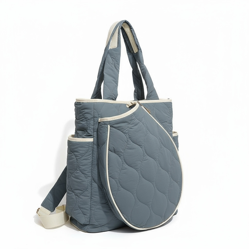Bolsa de tenis de hombro, bolsa de pelota, bolsa de bádminton de alta capacidad de hombro para mujeres image 4