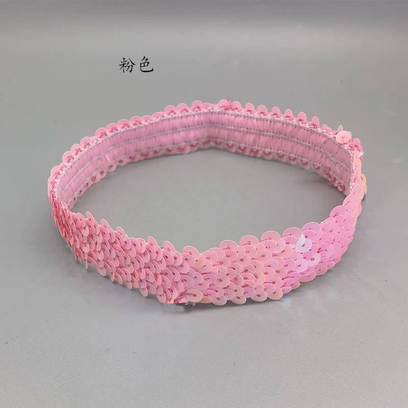 Трансграничная поставка эластичная головная лента с блестками