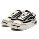 Star with star flower roll shoes trendy bread shoes thick sole increased beggar shoes men and women with canvas board shoes