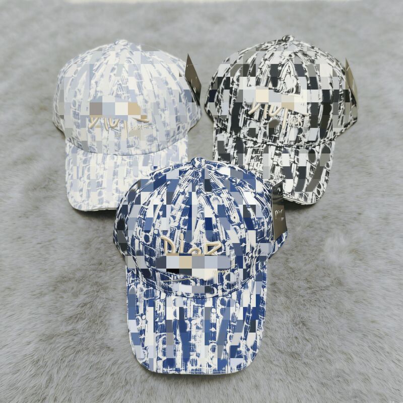 Factory Direct Sale Full-Print Letter Hats for Men and Women, Spring and Summer Baseball Caps That Make the Face Look Smaller, Hard-Brimmed Outdoor Casual Hats