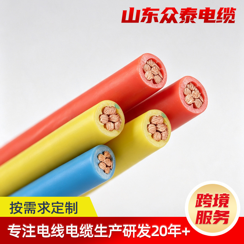 Multi-core control shielded cable, PVC cable, bare copper wire for the power industry, glossy black control cable manufacturer