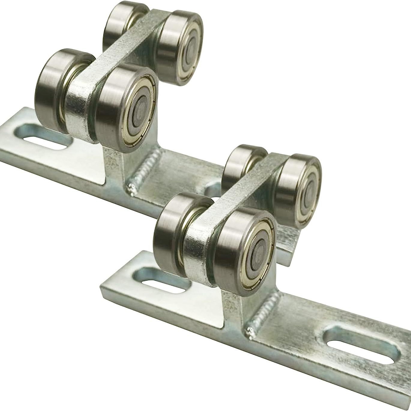 厂家批发 T型吊轮组件推拉承重小吊轮滑轮轨道T型五金滑轮组件