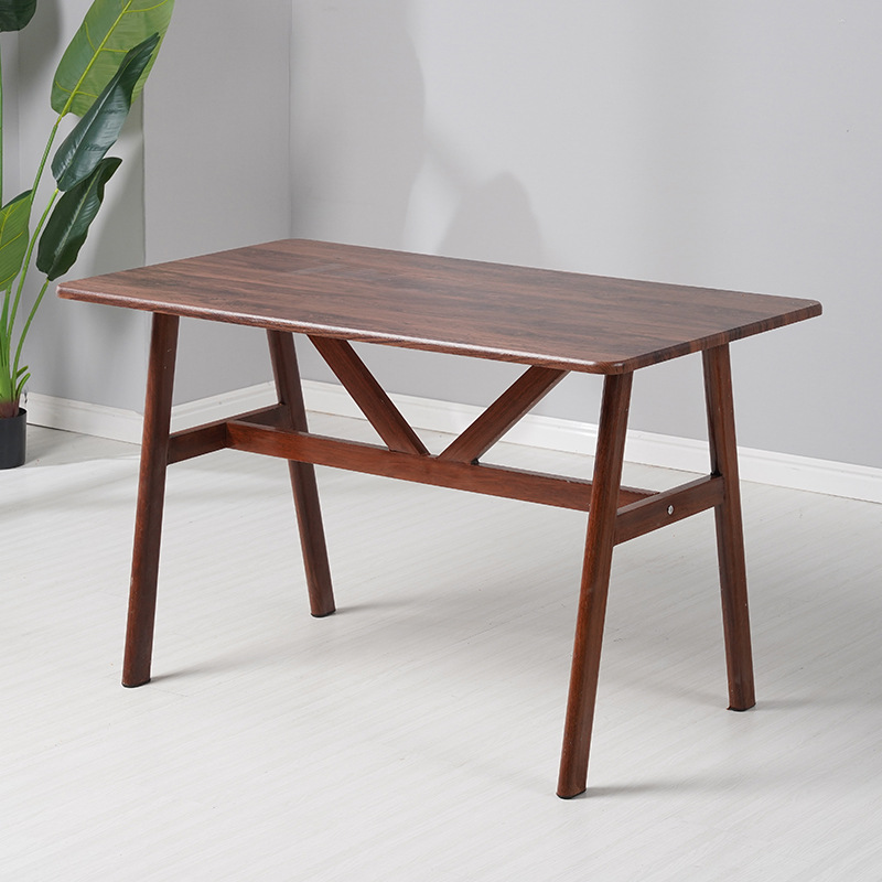Mesa de comedor combinación de mesa rectangular mesa cuadrada mesa de hierro forjado silla de toro mesa de comedor mesa de comedor económica pequeña casa