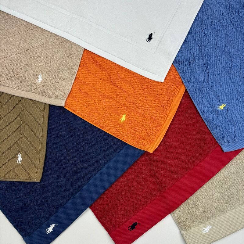 Foreign trade original single export POLO Japan high-grade embroidered boutique limited edition Towel Foreign trade original single export POLO Japan high-grade embroidered boutique limited edition Towel