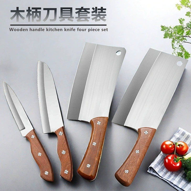 Нержавеющая сталь кухонный нож повар многоцелевой кухонный нож бытовой кухонный острый нож для разделки костей сделано в Янцзян