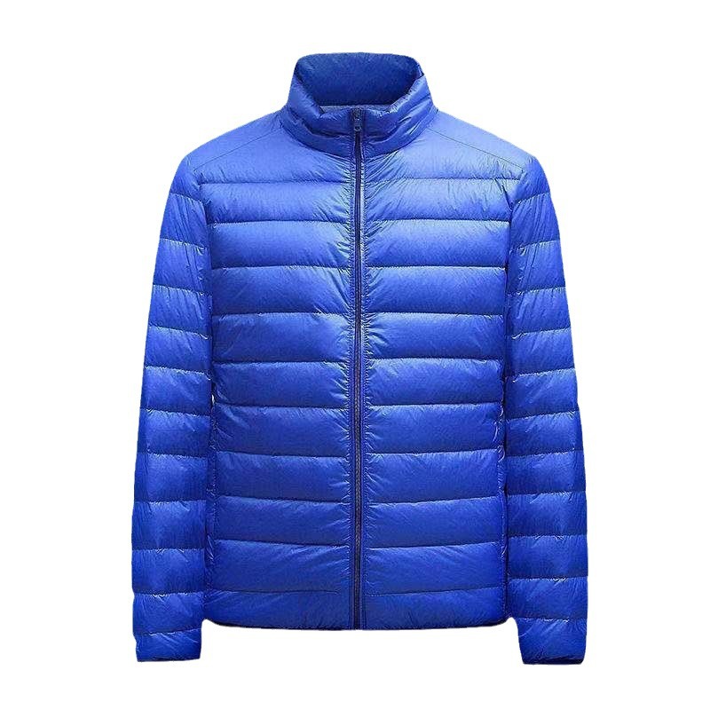 2023 europeo y americano caliente nuevo invierno casual engrosado abrigo de algodón acolchado de los hombres de pie de cuello cardigan al aire libre fabricante de la capa de algodón acolchado en stock