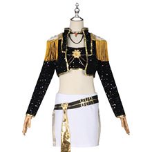 【星漫缘现货Skpop猎魔女团 黑金米拉 佐伊 鲁米 贝比cos服装假发