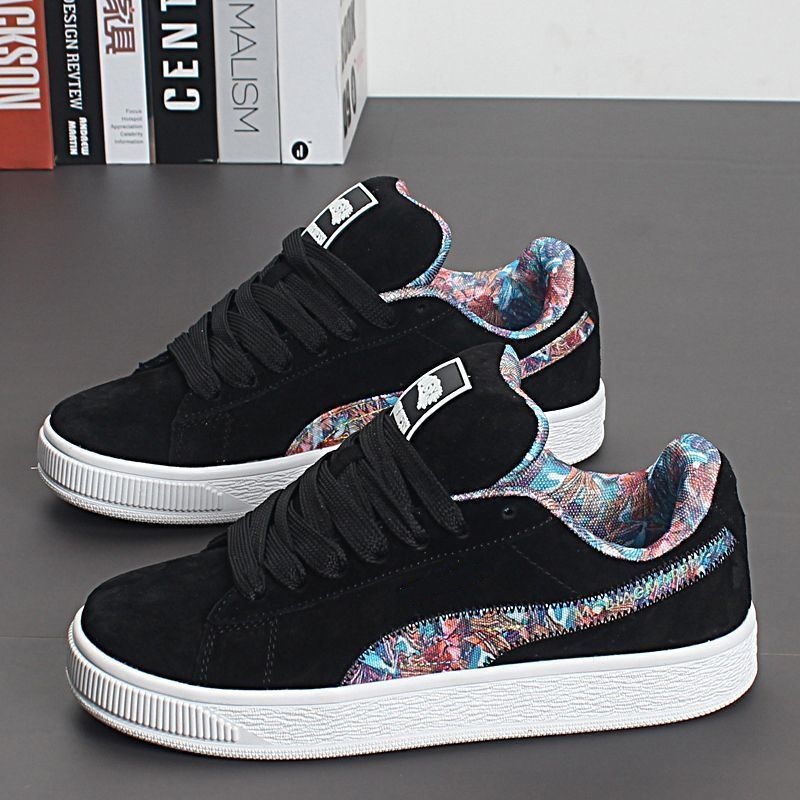 Zapatillas casuales unisex de talla grande, zapatos de pareja modernos y versátiles con suela gruesa, zapatillas deportivas para mujer con suela gruesa que aumenta la altura.
