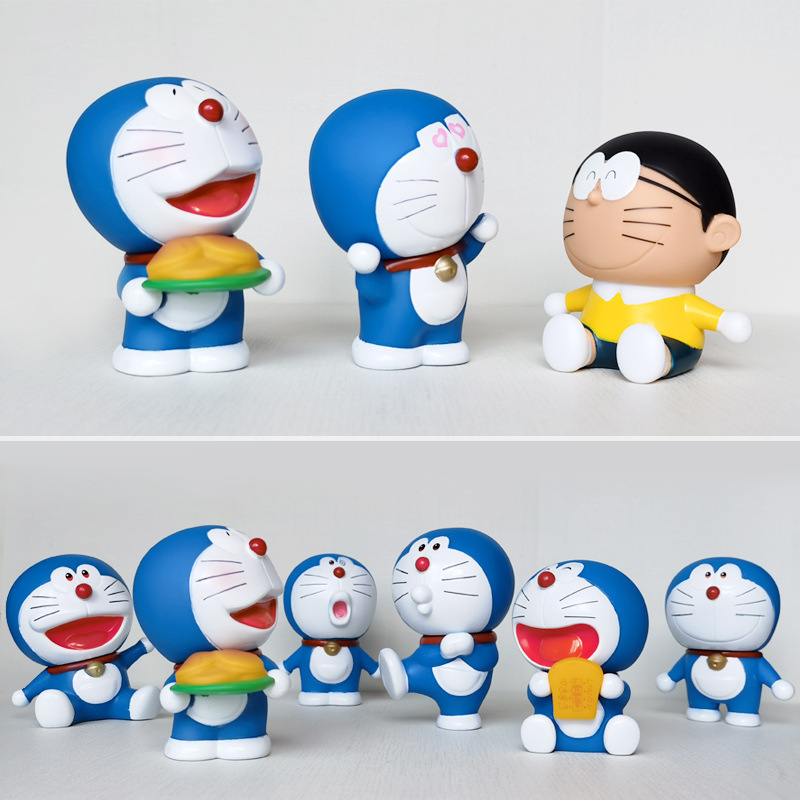 ドラえもん ドラえもん 車の装飾品 車の装飾 ジングル猫 インテリア用品 ビニールシングルドール 10cm|undefined