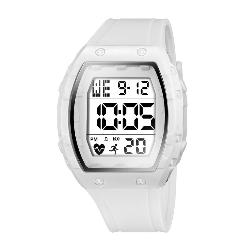 Tendencia de estudiantes de secundaria al aire libre nocturna relojes electrónicos multifunción caliente alarma electrónica al por mayor