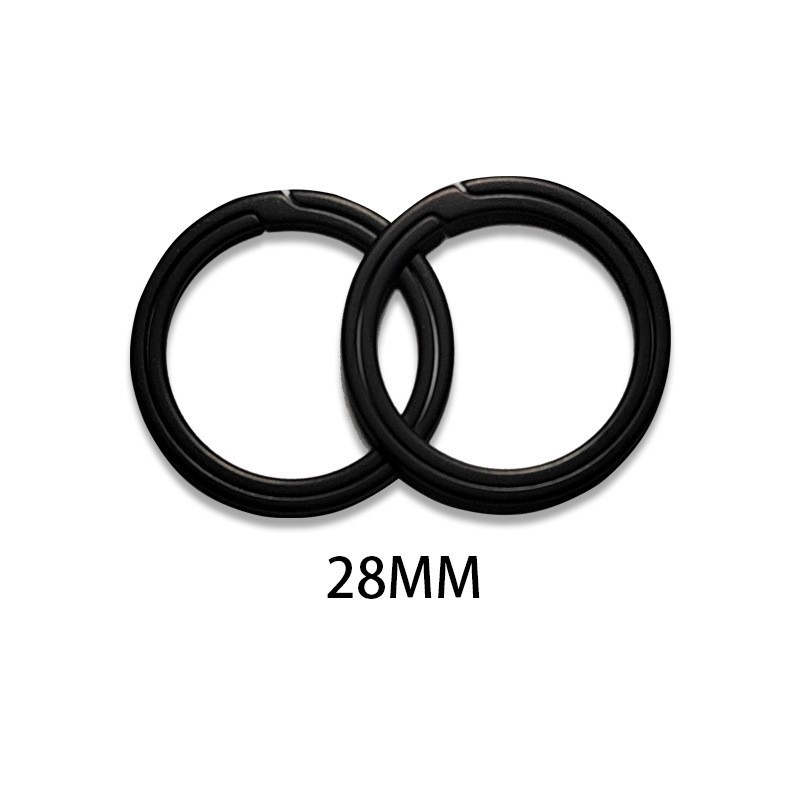 LLavero de aleación de titanio ultra-ligero de aleación de titanio llavero bolsa colgante grande Mini tamaño pequeño fabricante