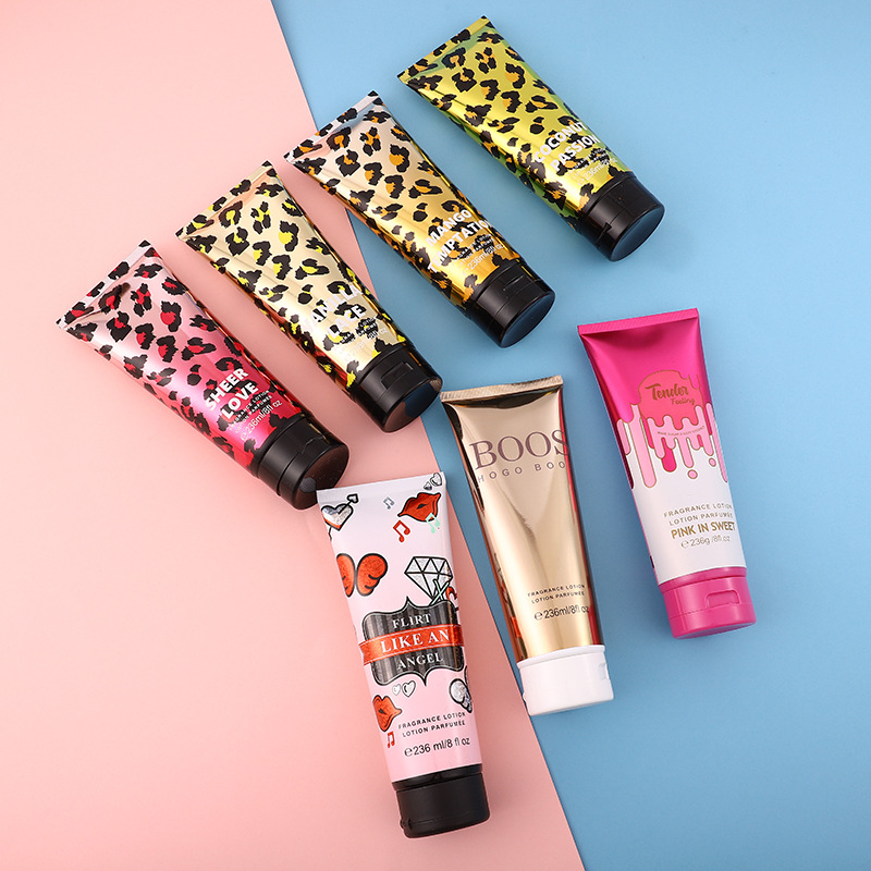 236ml化妆品塑胶软管 芦荟凝胶护手霜管洗面奶牙膏贴标软管包材