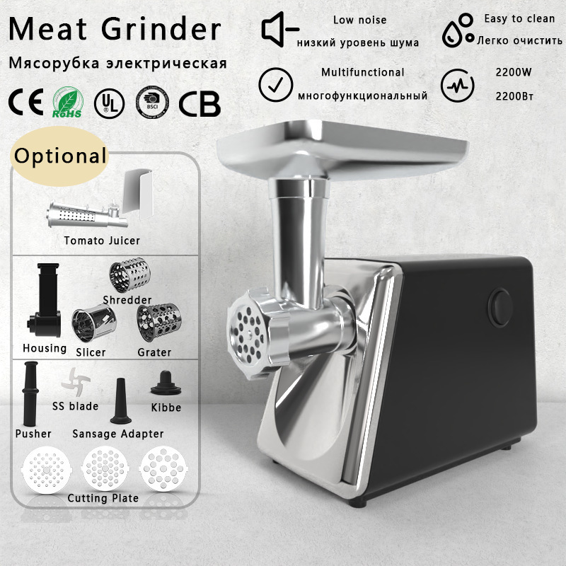 Electric Multifunctional Meat Grinder for Home Use, Fully Automatic Sausage Stuffing Machine, Food Processor, Meat Grinder, Cross-Border Foreign Trade Electric Multifunctional Meat Grinder for Home Use, Fully Automatic Sausage Stuffing Machine, Food Processor, Meat Grinder, Cross-Border Foreign Trade