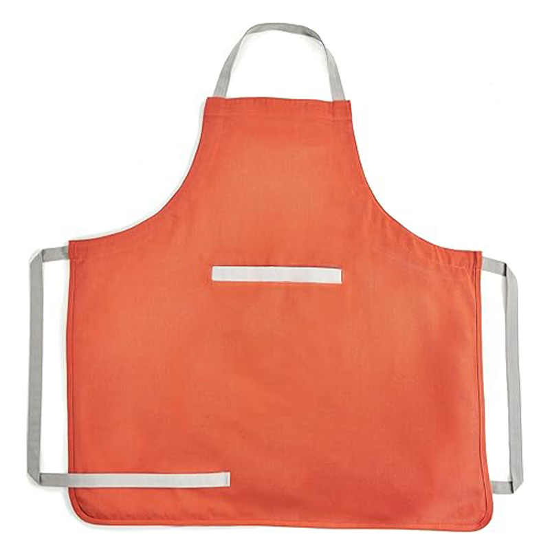 Delantal de lona transfronterizo personalizado logotipo de restauración Hotpot tienda restaurante barista ropa de trabajo delantal de cocina doméstica mujer