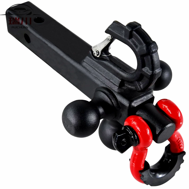 Заводская Горячая продажа трехшарового прицепа с крючком, вращающаяся на 360 градусов, Скоба 2-дюймового тягового прицепа