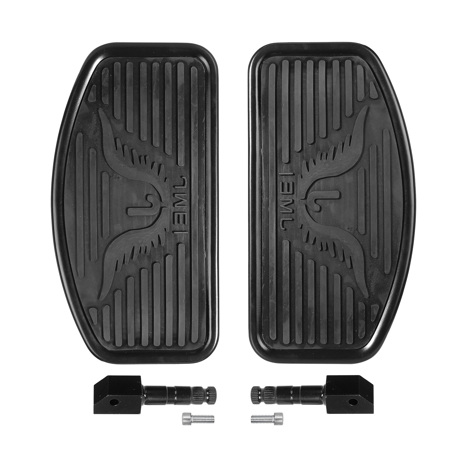 Motorcycle accessories suitable for this T-series universal modification, front and rear eagle-shaped large footrests, footrest pedals