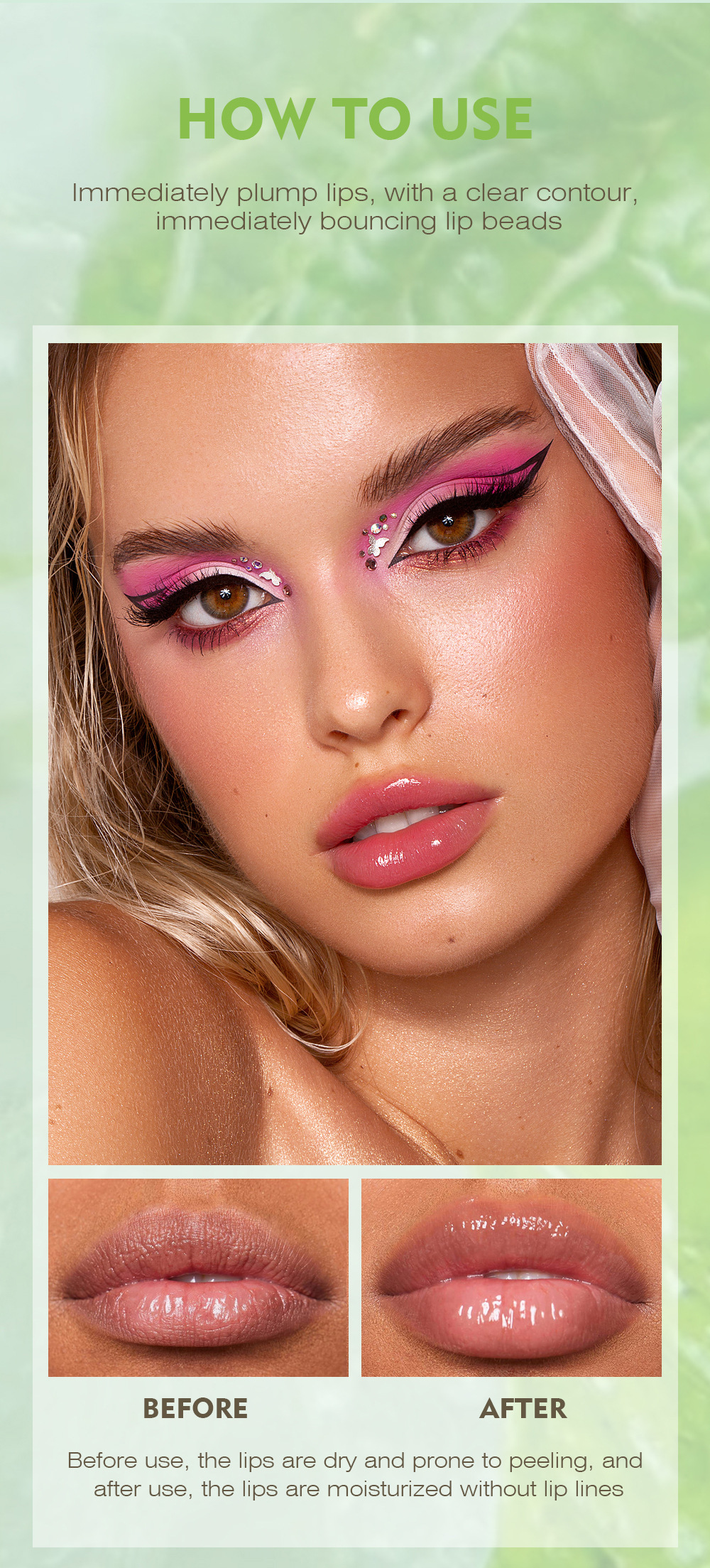 Aceite labial de larga duración Black Technology de KRISTEN LEANNE con efecto refrescante y transparencia de menta Duddy Lips_voghion.com