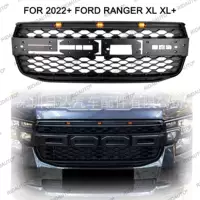 Подходит для Ford RANGER XL XL+ XLS 2022-2023 годов выпуска, модифицированных с подсветкой решетки радиатора Raptor и крышкой бачка охлаждающей жидкости.