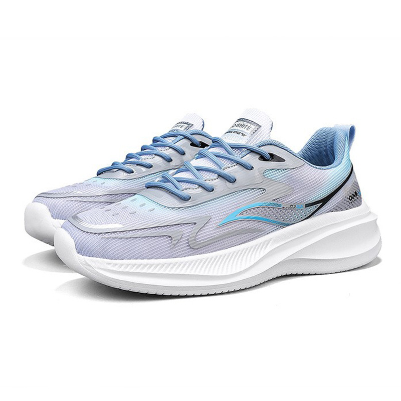 Zapatos de hombre Zapatos de papá deportivos de moda 2025 zapatos de verano para estudiantes zapatos para correr malla transpirable de suela suave zapatos casuales de viaje hombres