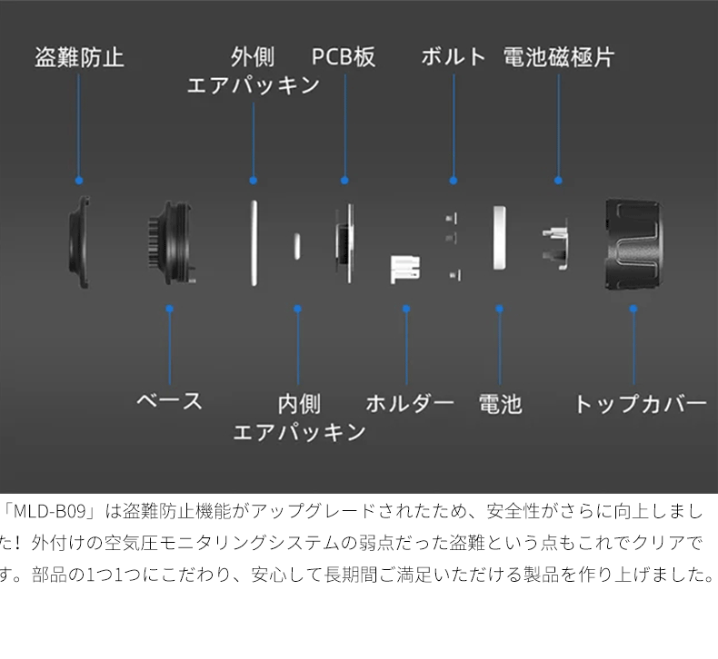 Japanese Tire Pressure Monitoring 315Mhz Tpms Car Tire Pressure Sensor Tire Pressure Gauge Monitor High Precision