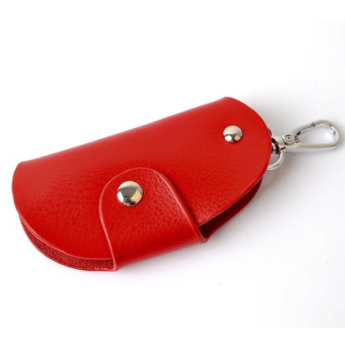 Factory cowhide car key bag multifunctional keychain home key bag remote control universal leather case