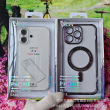 高档天地盖手机壳包装加厚纸盒苹果17AIR手机壳包装华为吸塑硬盒