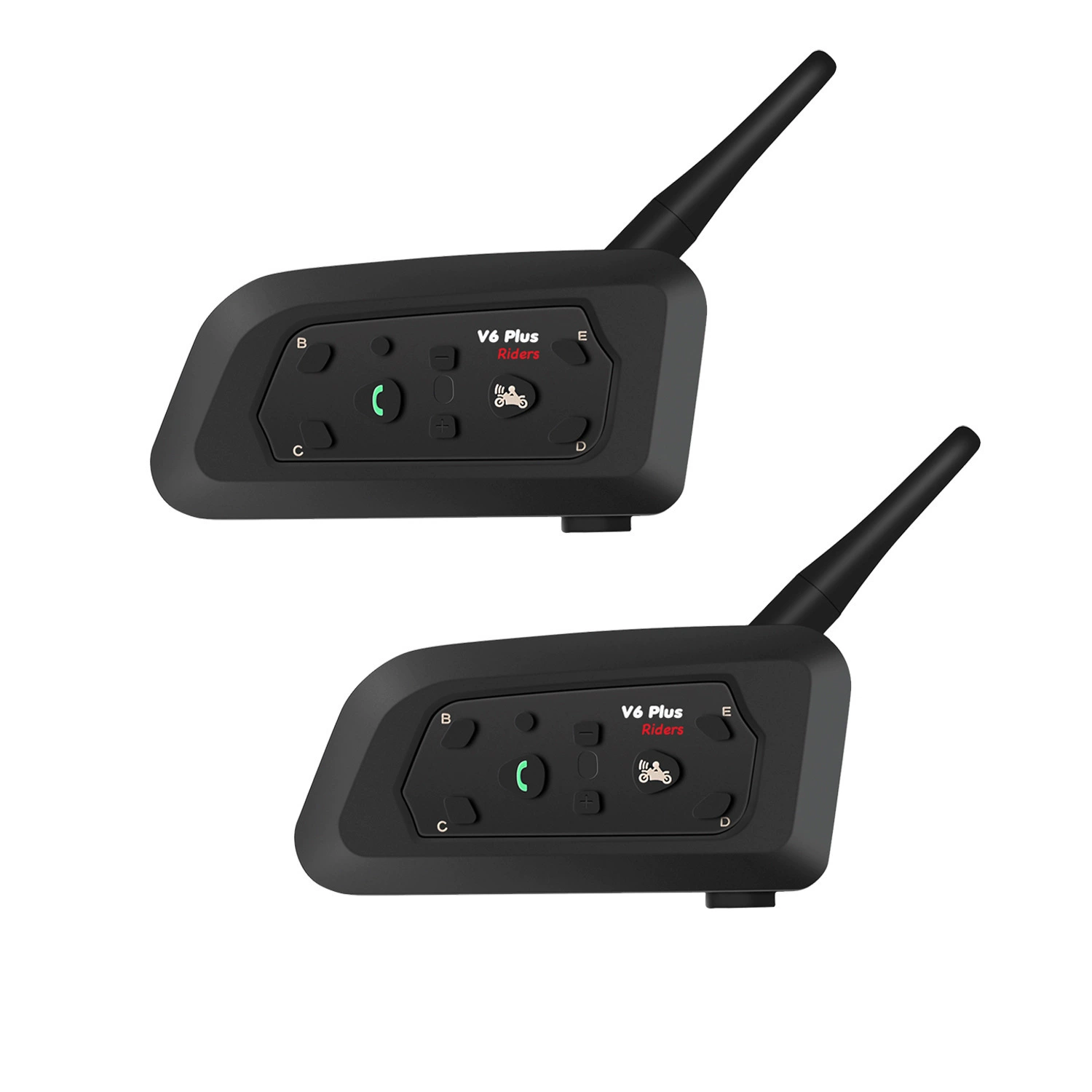 V6 plus мотоцикл шлем домофон полный дуплекс Bluetooth езда в режиме реального времени домофон двойной пакет