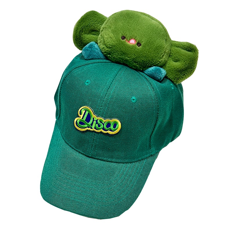 2025 primavera y verano nuevo sombrero de lengua de pato muñeca de dibujos animados transfronterizos sombrero de béisbol para padres e hijos modelado sombrero de lona